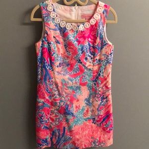 Girl’s Lilly Pulitzer Mini Mila Shift Dress.